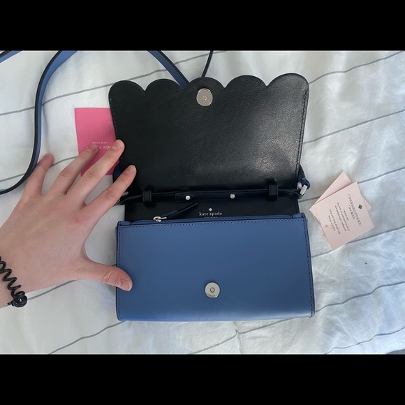 Kate spade blue crossbody - Picture 5 of 7